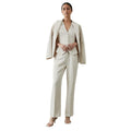 Stone - Lifestyle - Principles Womens-Ladies Tapered Suit Trousers