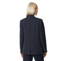 Navy - Back - Principles Womens-Ladies Double-Breasted Edge To Edge Blazer