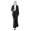 Navy - Lifestyle - Principles Womens-Ladies Double-Breasted Edge To Edge Blazer