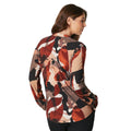 Neutral - Back - Principles Womens-Ladies Geo Abstract V Neck Blouse