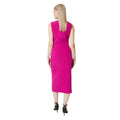 Pink - Back - Principles Womens-Ladies Midi Skirt