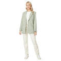 Sage Green - Front - Principles Womens-Ladies Oversized Blazer