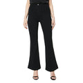 Black - Front - Principles Womens-Ladies Detail Seams Flared Jeans