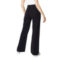 Black - Back - Principles Womens-Ladies Wide Leg Jeans