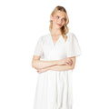 Ivory - Side - Principles Womens-Ladies Broderie Wrap Dress