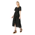 Black - Front - Principles Womens-Ladies Broderie Wrap Dress