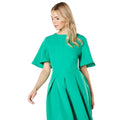 Green - Lifestyle - Principles Womens-Ladies Detail Seams Midi Dress