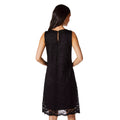 Black - Back - Principles Womens-Ladies Lace Sleeveless Dress