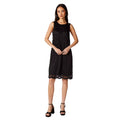 Black - Side - Principles Womens-Ladies Lace Sleeveless Dress