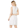 Ivory - Back - Principles Womens-Ladies Lace Sleeveless Dress