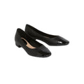 Black - Front - Dorothy Perkins Womens-Ladies Perry Block Heel Ballerina Flats