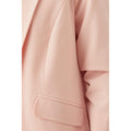 Blush - Lifestyle - Dorothy Perkins Womens-Ladies Petite Ruched Blazer