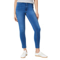 Mid Wash - Front - Dorothy Perkins Womens-Ladies Tall Skinny Ankle Grazer Jeans