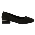 Natural Black - Back - Dorothy Perkins Womens-Ladies Percie Low Block Heel Pumps