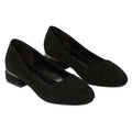 Natural Black - Front - Dorothy Perkins Womens-Ladies Percie Low Block Heel Pumps