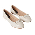 Beige - Front - Dorothy Perkins Womens-Ladies Penelope Bow Ballet Shoes