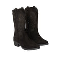 Natural Black - Front - Dorothy Perkins Womens-Ladies Kobi Stitch Detail Cowboy Boots