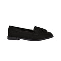 Natural Black - Back - Dorothy Perkins Womens-Ladies Lennie Tassel Loafers