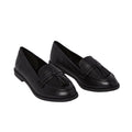 Black - Front - Dorothy Perkins Womens-Ladies Lennie Tassel Loafers