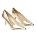 Gold - Back - Dorothy Perkins Womens-Ladies Bailey Pointed Stiletto Heel Court Shoes