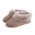 Mushroom - Front - Eastern Counties Leather Womens-Ladies Elena Sheepskin Slipper Boots