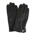 Black - Front - Eastern Counties Leather Mens Classic Leather Winter Gloves