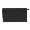 Black-Ivory - Back - Eastern Counties Leather Womens-Ladies Imogen Leather Stitch Detail Purse