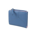 Blue-Blush - Front - Eastern Counties Leather Kiri Leather Purse