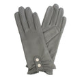 Grey-Ivory - Front - Eastern Counties Leather Hope Leather Winter Gloves