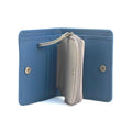 Slate Blue-Ivory - Back - Eastern Counties Leather Tammy Purse