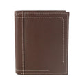 Brown - Front - Eastern Counties Leather Mens Isaac Leather Wallet