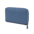 Blue-Citrus - Back - Eastern Counties Leather Womens-Ladies Gia Leather Purse