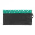 Black-Turquoise - Back - Eastern Counties Leather Nina Leather Purse