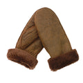 Russet - Front - Eastern Counties Leather Womens-Ladies Sheepskin Mittens