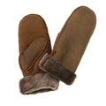 Rusty Brown - Front - Eastern Counties Leather Womens-Ladies Sheepskin Mittens