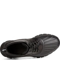 Black - Pack Shot - Sperry Mens Duck Float Leather Boots