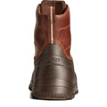 Brown - Back - Sperry Mens Duck Float Leather Boots