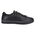 Black - Side - Safety Jogger Mens Cool O2 Leather Trainers