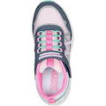 Charcoal-Multicoloured - Side - Skechers Girls Adventure Blitz Explorer Time Trainers