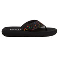 Black - Side - Rocket Dog Womens-Ladies Spotlight Splash Flip Flops