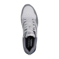 Grey - Lifestyle - Skechers Womens-Ladies Uno Retro One Leather Trainers