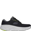 Black-Lime - Side - Skechers Mens D'Lux Walker 2.0 Trainers