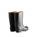 Black - Back - Hunter Unisex Adult Argyll Knee-High Wellington Boots