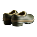 Dark Olive-Clay - Back - Hunter Womens-Ladies Neoprene Garden Clogs