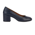 Navy - Lifestyle - Geox Womens-Ladies D Eleana A Nappa Leather Court Shoes