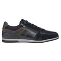 Navy-Grey - Lifestyle - Geox Mens U Renan B Suede Trainers