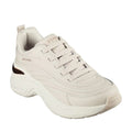 Natural - Front - Skechers Womens-Ladies Hazel Step N Flow Trainers