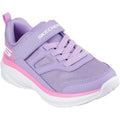 Lavender-Pink - Front - Skechers Boys Boundless Trainers