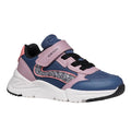 Avion-Dark Rose - Front - Geox Girls Loftus Trainers