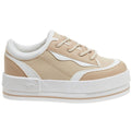 Camel - Pack Shot - Rocket Dog Womens-Ladies Wink Platform Trainers